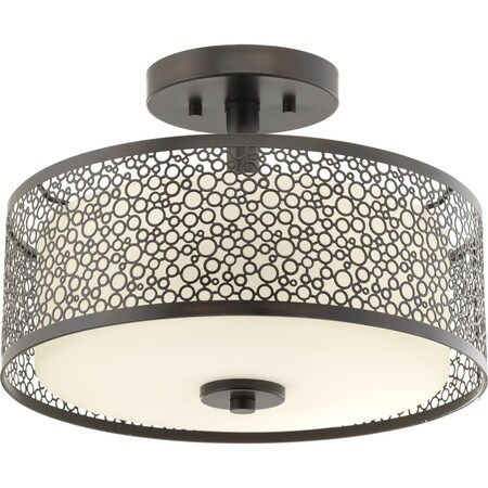 Progress Lighting Mingle LED Collection 14" Semi-Flush Mount P2320-2030K9